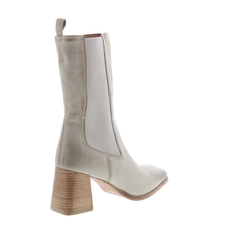 Diba True Mar Gee 85316 Womens Brown Leather Slip On Casual Dress Boots