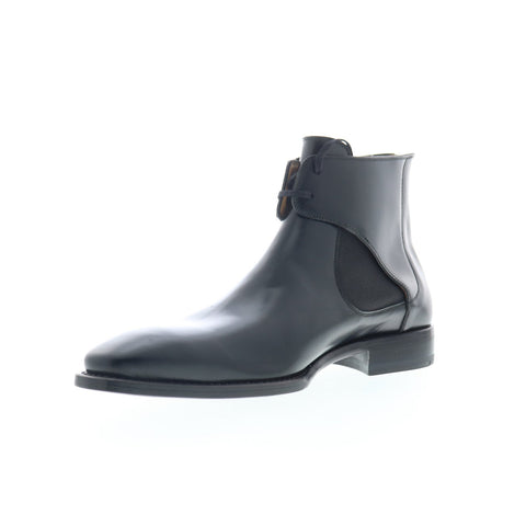 Mezlan Affleck 8531 Mens Black Leather Lace Up Casual Dress Boots