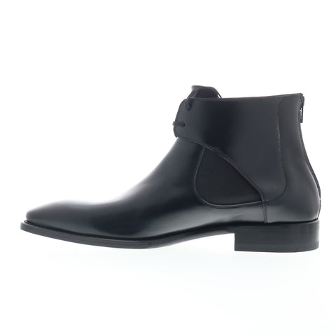 Mezlan Affleck 8531 Mens Black Leather Lace Up Casual Dress Boots