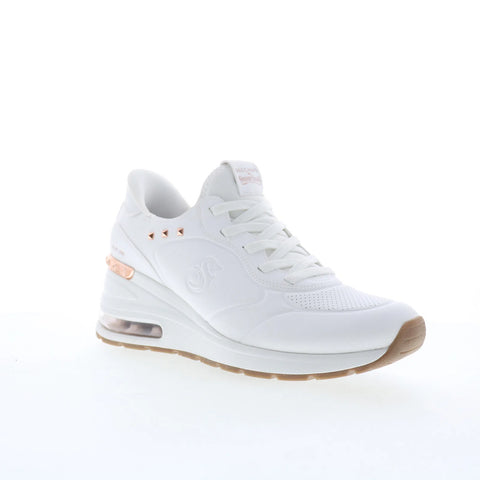Skechers Snoop Dogg: Million Air - Luxe Daze3 Womens White Sneakers Shoes