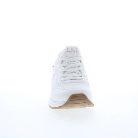 Skechers Snoop Dogg: Million Air - Luxe Daze3 Womens White Sneakers Shoes