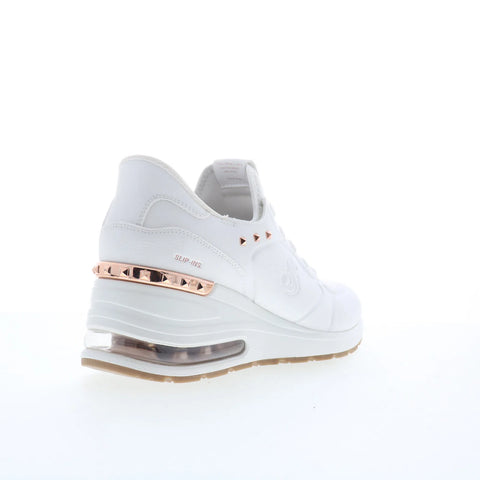 Skechers Snoop Dogg: Million Air - Luxe Daze3 Womens White Sneakers Shoes