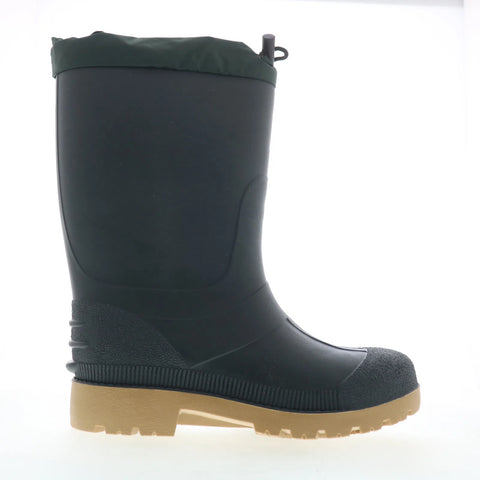 Tundra Moose 868 Mens Green Leather Pull On Work & Safety Boots