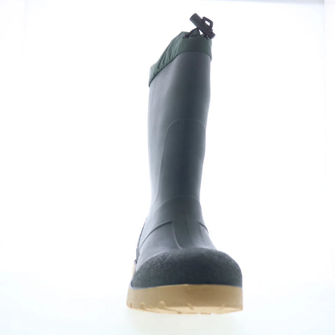 Tundra Moose 868 Mens Green Leather Pull On Work & Safety Boots