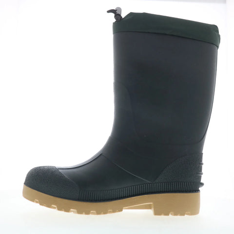 Tundra Moose 868 Mens Green Leather Pull On Work & Safety Boots