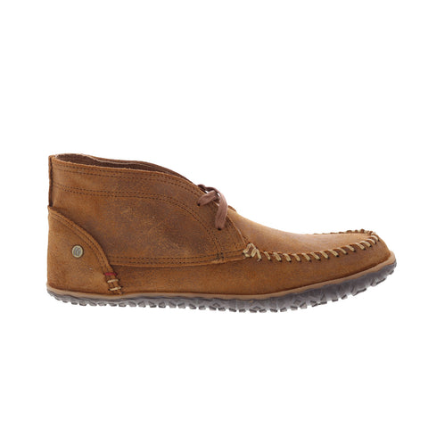 Minnetonka Tallen 873C-BRN Mens Brown Suede Lace Up Chukkas Boots