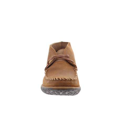 Minnetonka Tallen 873C-BRN Mens Brown Suede Lace Up Chukkas Boots