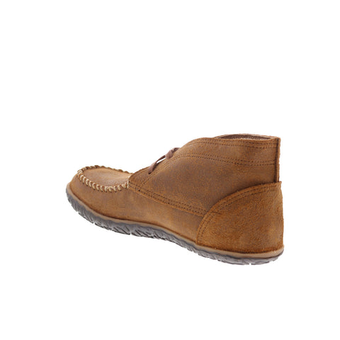 Minnetonka Tallen 873C-BRN Mens Brown Suede Lace Up Chukkas Boots