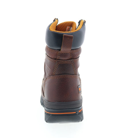 Timberland Helix 8" Alloy Toe Waterproof Mens Brown Wide Work Boots