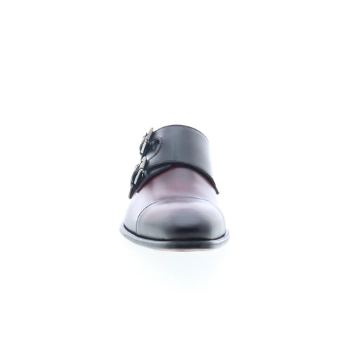 Mezlan Bardem 8979 Mens Burgundy Leather Loafers & Slip Ons Casual Shoes