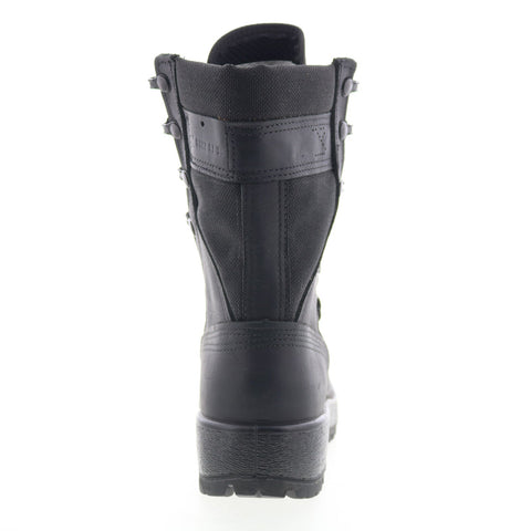 McRae Israeli Combat Boot Made In USA 89IB Mens Black Leather Tactical Boots