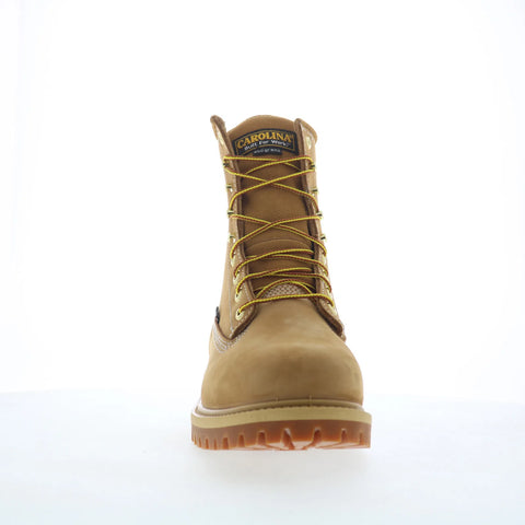 Carolina 8" Steel Toe WP Insulated Mens Beige Wide Work & Safety Boots