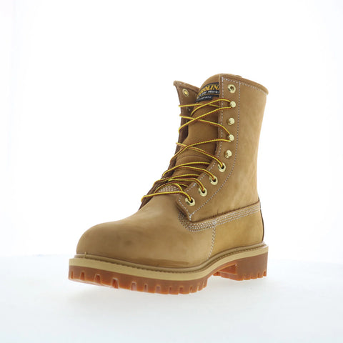 Carolina 8" Steel Toe WP Insulated Mens Beige Wide Work & Safety Boots
