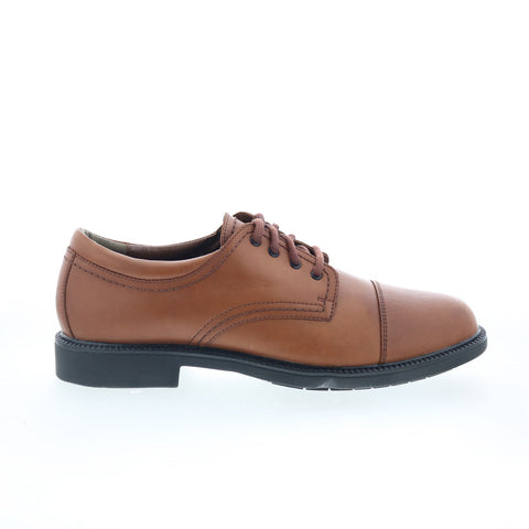 Dockers Garfield 90-21002 Mens Brown Oxfords & Lace Ups Cap Toe Shoes