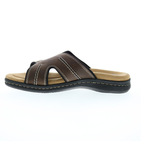 Dockers Sunland 90-21398 Mens Brown Synthetic Slides Sandals Shoes