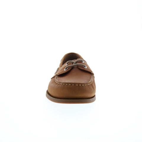 Dockers Vargas 90-30471 Mens Brown Leather Loafers & Slip Ons Boat Shoes