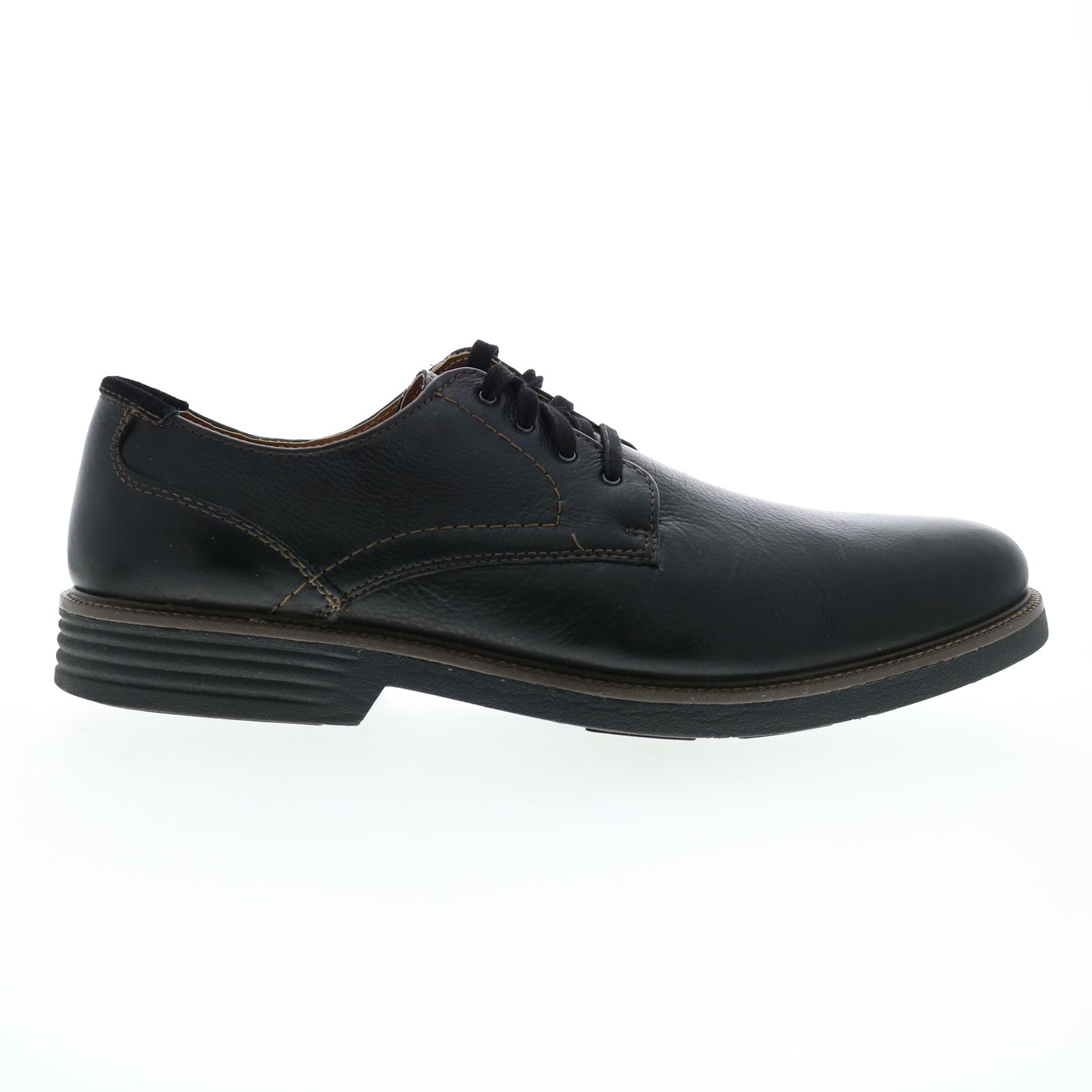 Dockers Parkway Men’s Leather Oxford Dress Shoes – Size 13M | Plain Toe Dockers Mens Parkway Leather Dress Casual Oxford Shoe with  main image 2