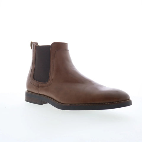 Dockers Brookside 90-36282 Mens Brown Leather Slip On Chelsea Boots