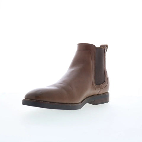 Dockers Brookside 90-36282 Mens Brown Leather Slip On Chelsea Boots