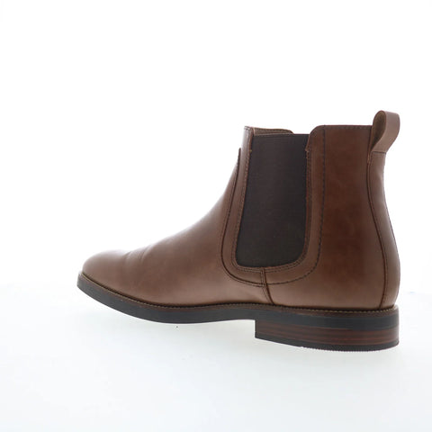 Dockers Brookside 90-36282 Mens Brown Leather Slip On Chelsea Boots