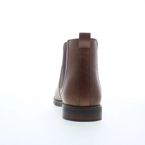 Dockers Brookside 90-36282 Mens Brown Leather Slip On Chelsea Boots
