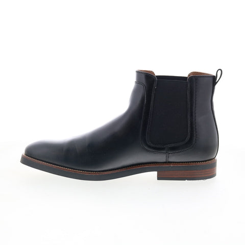 Dockers Brook Side 90-36284 Mens Black Synthetic Slip On Chelsea Boots