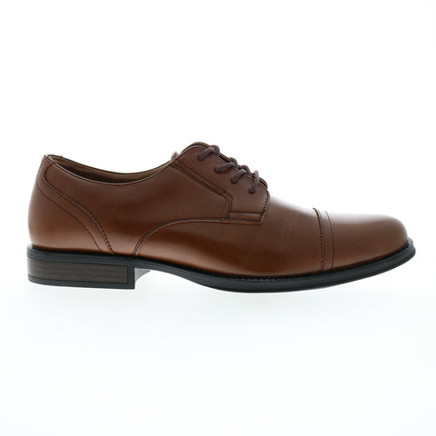Dockers Garfield 90-36452 Mens Brown Oxfords & Lace Ups Cap Toe Shoes