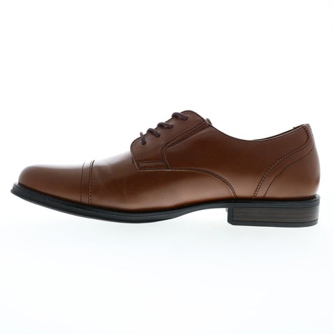 Dockers Garfield 90-36452 Mens Brown Oxfords & Lace Ups Cap Toe Shoes