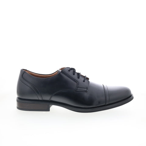 Dockers Garfield 90-36454 Mens Black Oxfords & Lace Ups Cap Toe Shoes