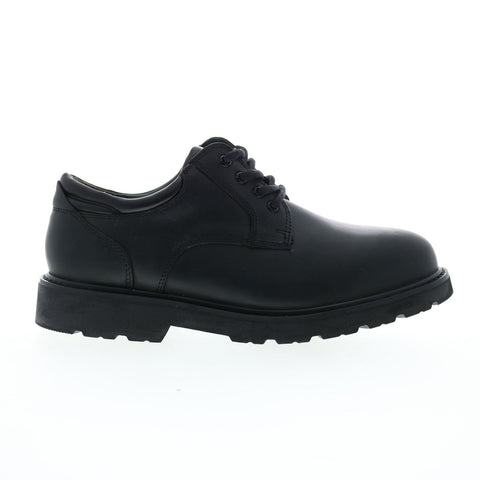 Dockers Shelter 90-3904 Mens Black Leather Oxfords & Lace Ups Casual Shoes