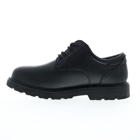 Dockers Shelter 90-3904 Mens Black Leather Oxfords & Lace Ups Casual Shoes