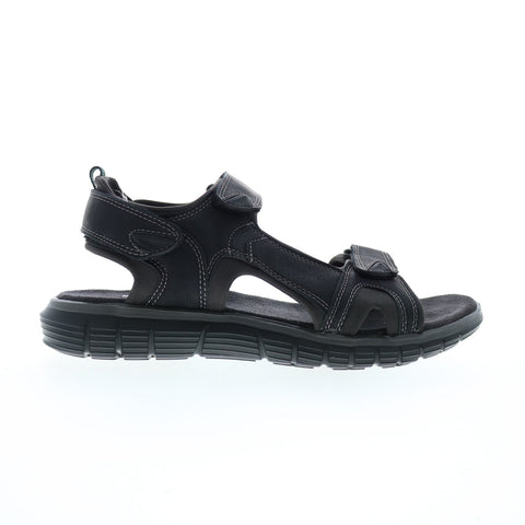Dockers Spencer 90-41104 Mens Black Synthetic Strap Sport Sandals Shoes