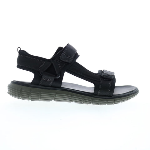Dockers Soren 90-41134 Mens Black Synthetic Strap Sport Sandals Shoes