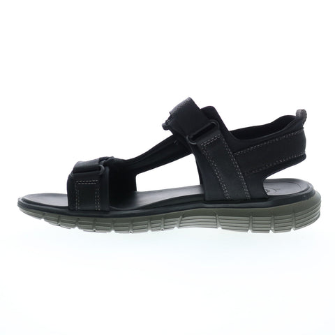 Dockers Soren 90-41134 Mens Black Synthetic Strap Sport Sandals Shoes