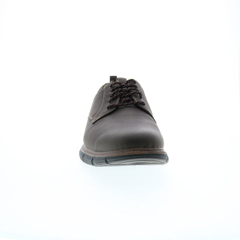 Dockers Cooper 90-43707 Mens Brown Wide Oxfords & Lace Ups Casual Shoes