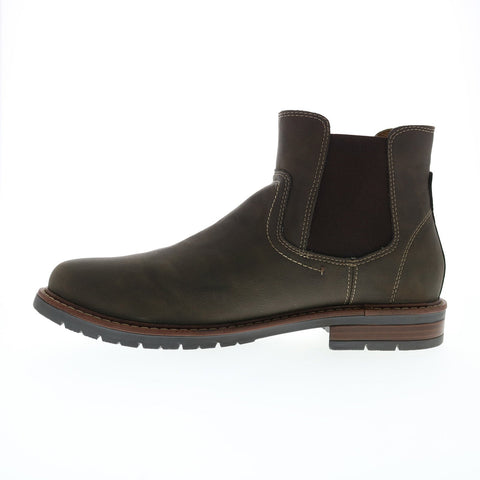 Dockers Ransom 90-43938 Mens Brown Synthetic Slip On Chelsea Boots