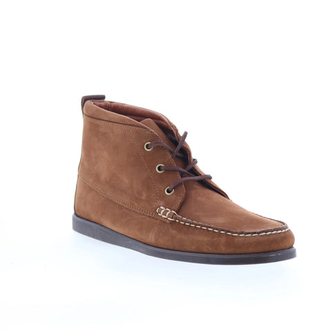 T.B. Phelps 900-27 Mens Brown Nubuck Lace Up Chukkas Boots