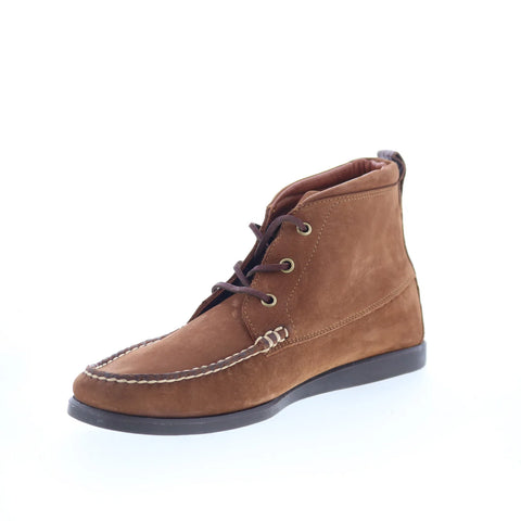 T.B. Phelps 900-27 Mens Brown Nubuck Lace Up Chukkas Boots