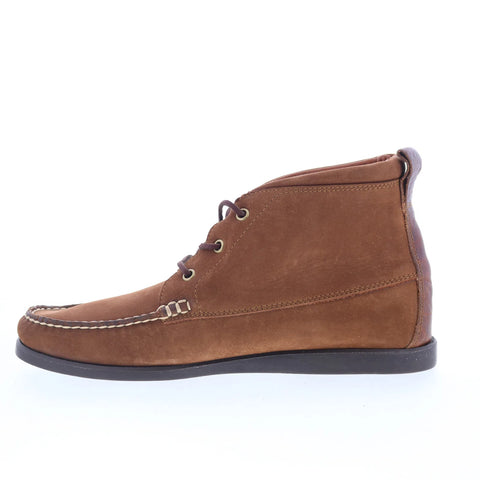 T.B. Phelps 900-27 Mens Brown Nubuck Lace Up Chukkas Boots