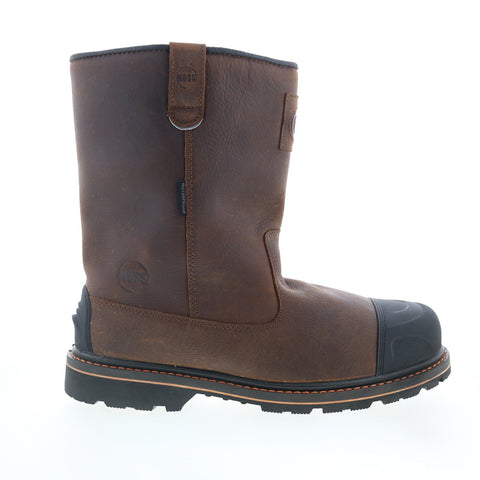 Hoss Cartwright II Soft Toe Mens Brown Extra Wide 4E Work & Safety Boots