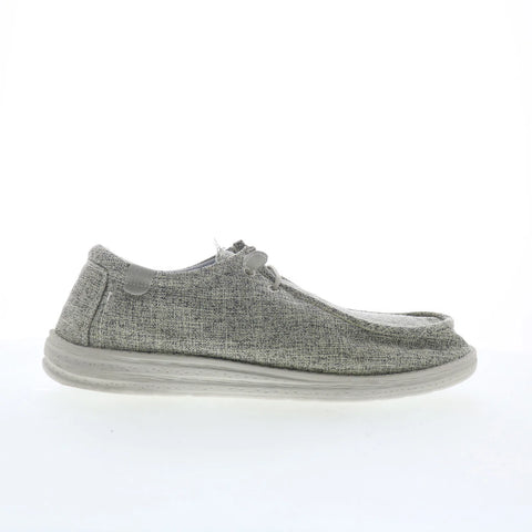 Dockers Farley 9042530 Mens Gray Canvas Loafers & Slip Ons Casual Shoes