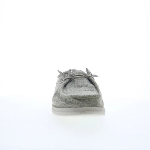 Dockers Farley 9042530 Mens Gray Canvas Loafers & Slip Ons Casual Shoes