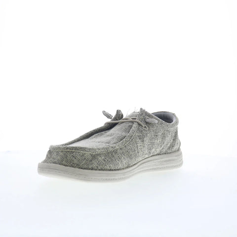 Dockers Farley 9042530 Mens Gray Canvas Loafers & Slip Ons Casual Shoes