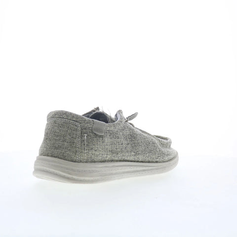 Dockers Farley 9042530 Mens Gray Canvas Loafers & Slip Ons Casual Shoes
