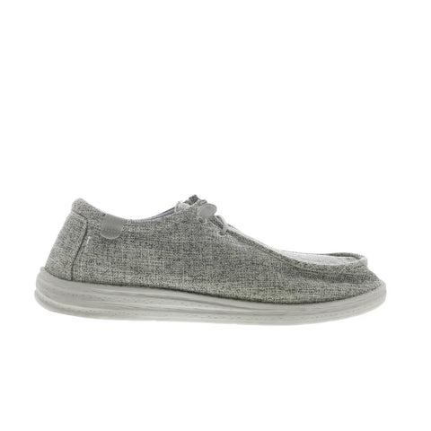 Dockers Farley 9042530 Mens Gray Canvas Loafers & Slip Ons Casual Shoes