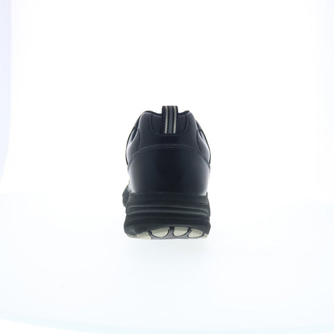 Footsaver Spades 90805-P1 Mens Black Wide Lifestyle Sneakers Shoes