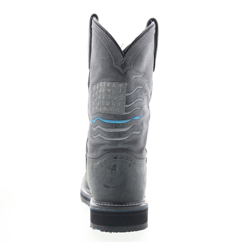 Hoss Rushmore Composite Toe WP Mens Gray Extra Wide Work & Safety Boots