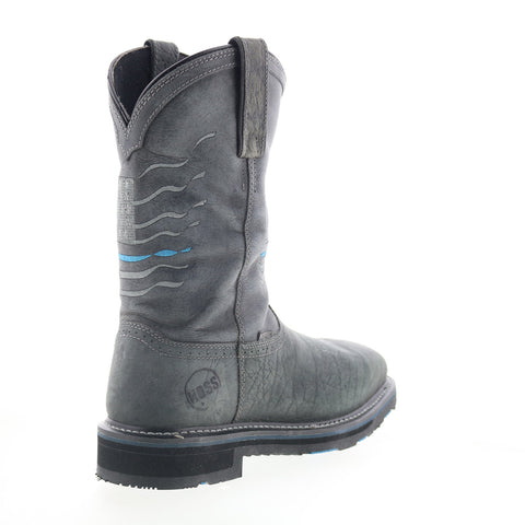 Hoss Rushmore Composite Toe WP Mens Gray Extra Wide Work & Safety Boots