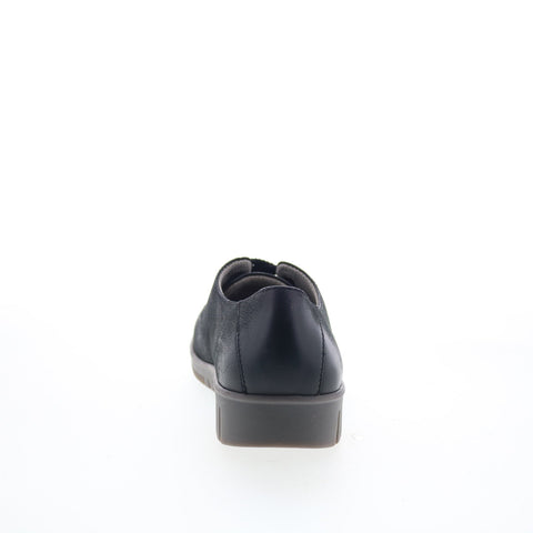 Dansko Libbie 9140-507800 Womens Black Leather Oxford Flats Shoes