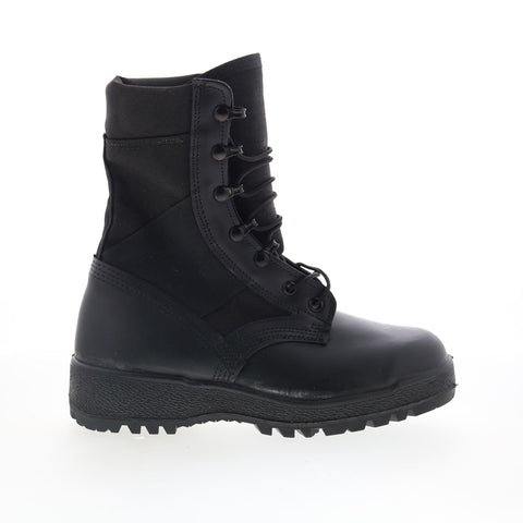 McRae Jungle Direct Att Sole Made In USA Mens Black Wide Tactical Boots